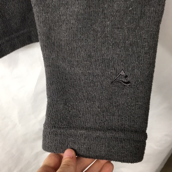 Alpine Design Mens Gray Quarter-Button Jacket Size L Like-NEW Condition - Picture 4 of 6